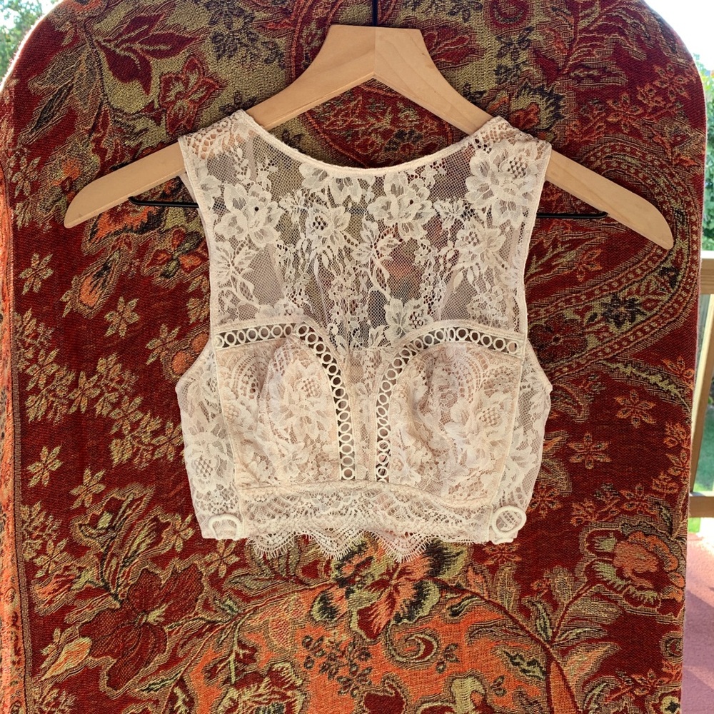 Sexy Lace Brazzer Corset Lingerie Top